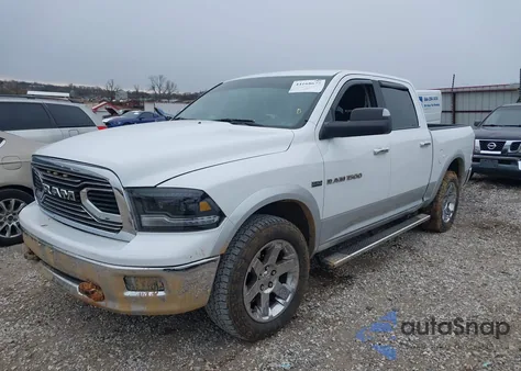 2012 Ram 1500 Laramie z USA, uszkodzony, nr VIN 1C6RD7NT6CS109134